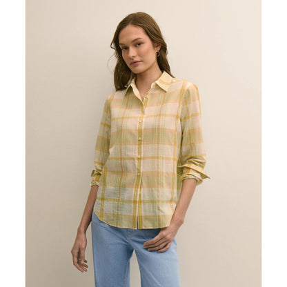 Relaxed Cotton Madras Shirt