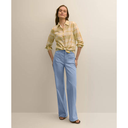 Relaxed Cotton Madras Shirt