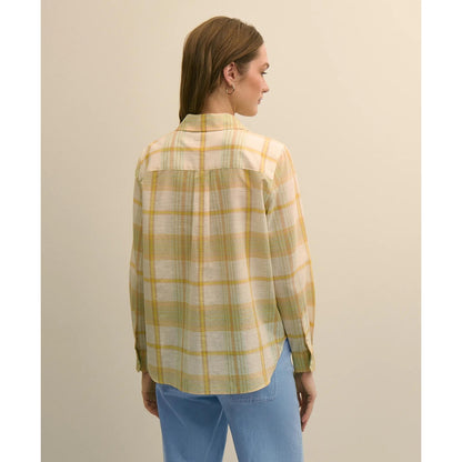 Relaxed Cotton Madras Shirt
