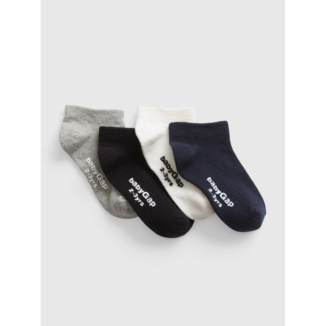 Toddler No Show Socks (4-Pack)
