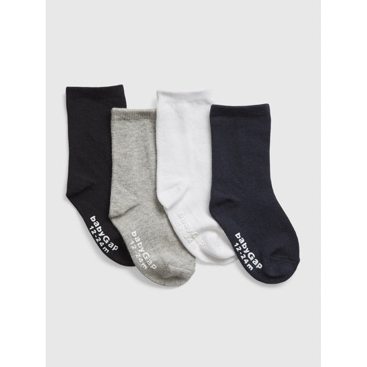 Toddler Crew Socks (4-Pack)