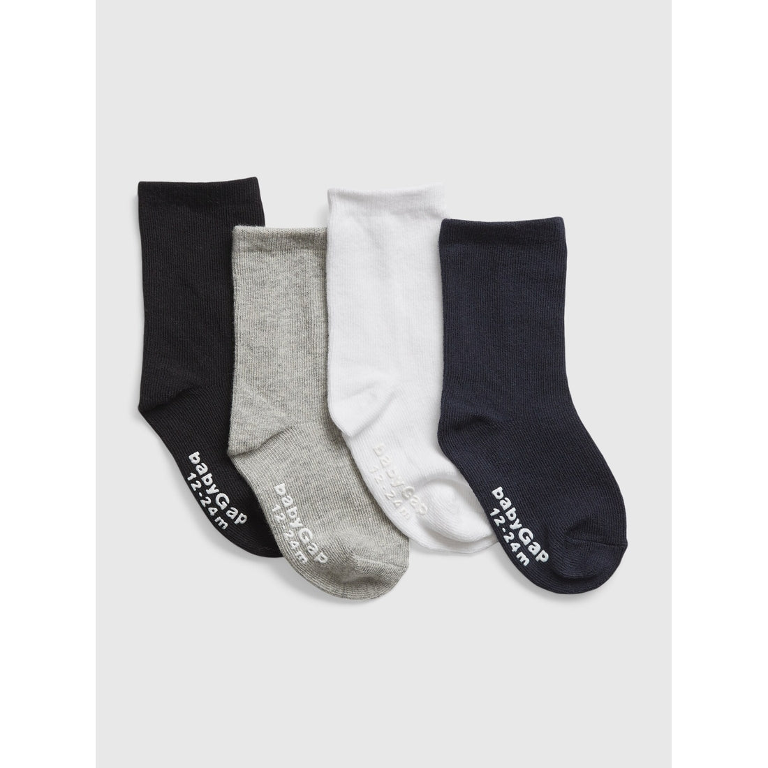 Toddler Crew Socks (4-Pack)
