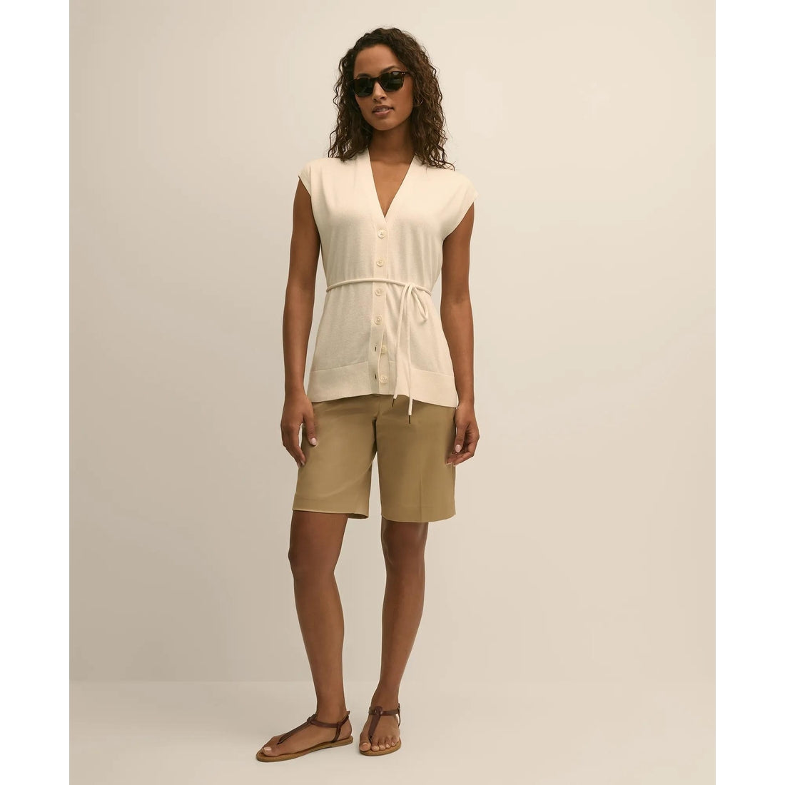 Supima Cotton Relaxed Sweater Vest