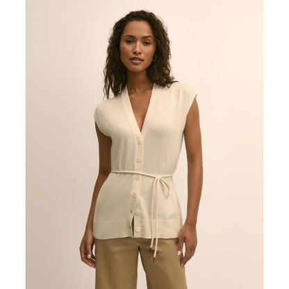 Supima Cotton Relaxed Sweater Vest