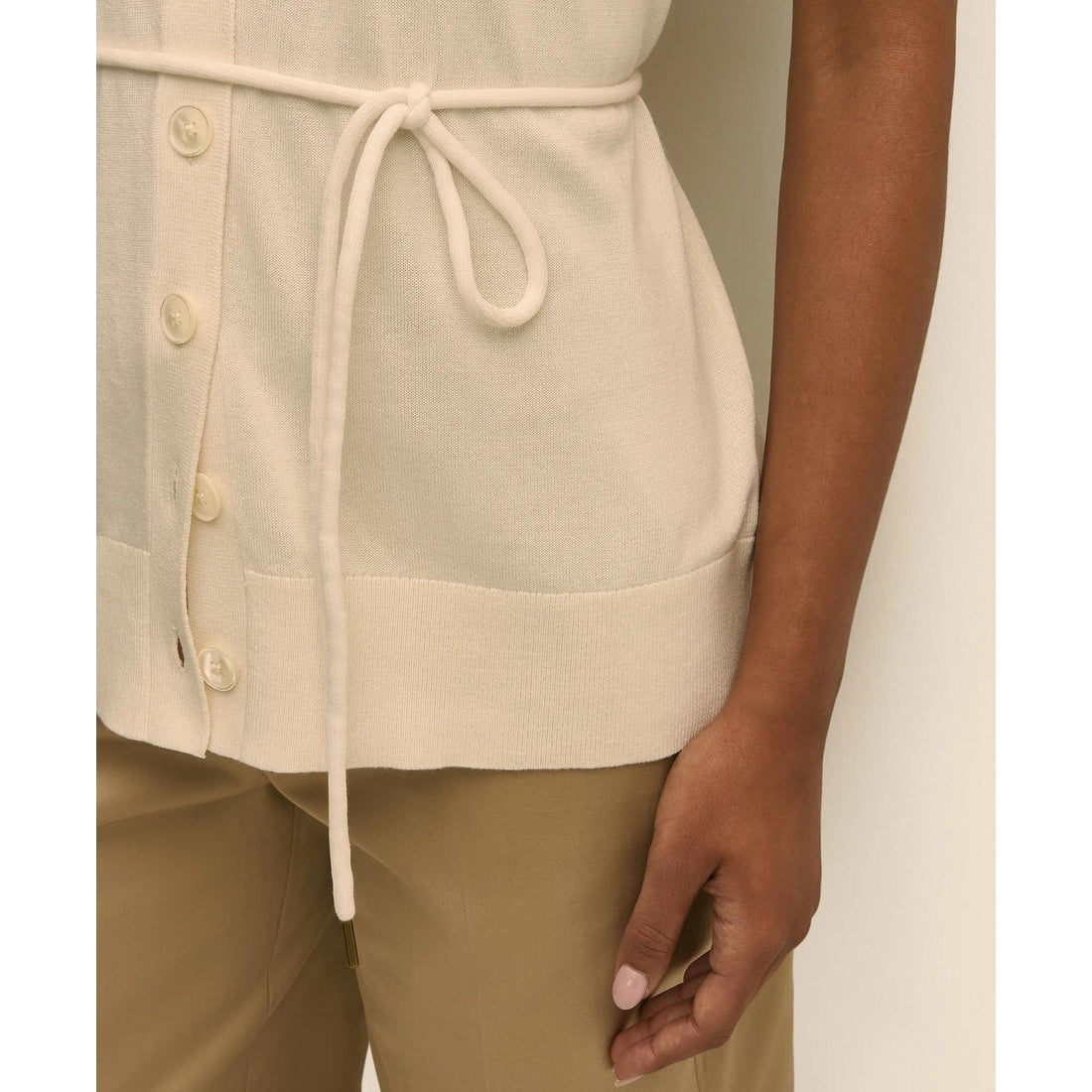 Supima Cotton Relaxed Sweater Vest