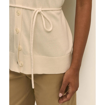 Supima Cotton Relaxed Sweater Vest