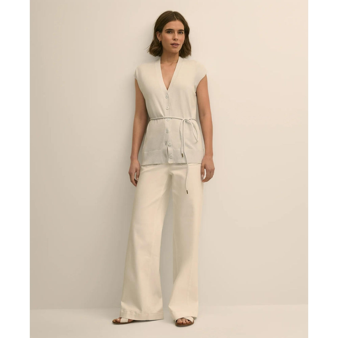 Supima Cotton Relaxed Sweater Vest