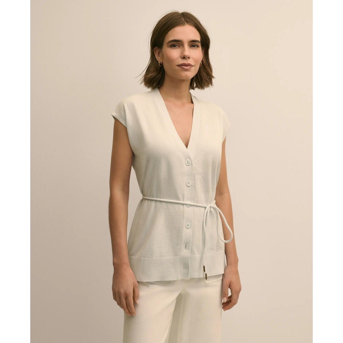 Supima Cotton Relaxed Sweater Vest