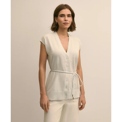 Supima Cotton Relaxed Sweater Vest