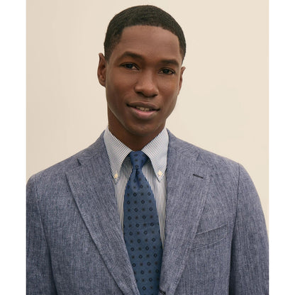 Classic Fit Linen Twill Suit Jacket