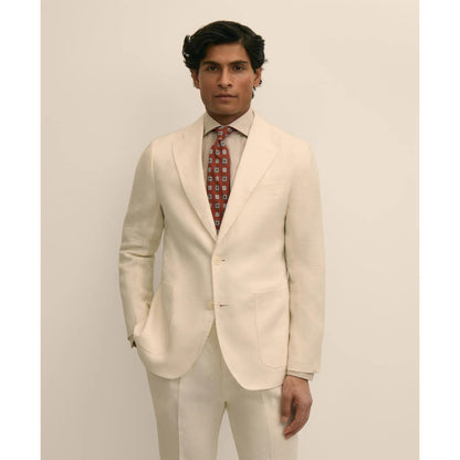 Slim Fit Linen Suit Jacket