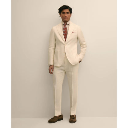 Slim Fit Linen Suit Jacket