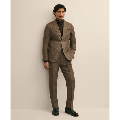 Slim Fit Linen Suit Jacket