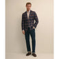 Classic Fit Linen-Silk-Cotton Check 1818 Sport Coat