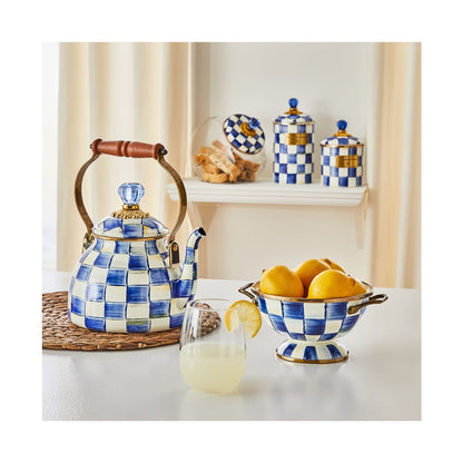 Mackenzie-Childs Royal Check 2-Qt. Tea Kettle