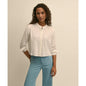 Embroidered Cropped Shirt