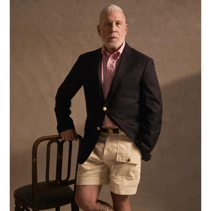 6.5" Cotton Corduroy Camp Shorts