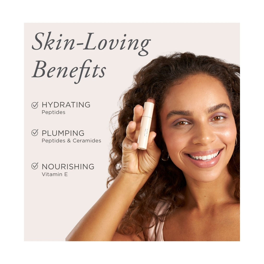 PUR On Point Tint Creamy Eyeshadow & Primer With Peptides