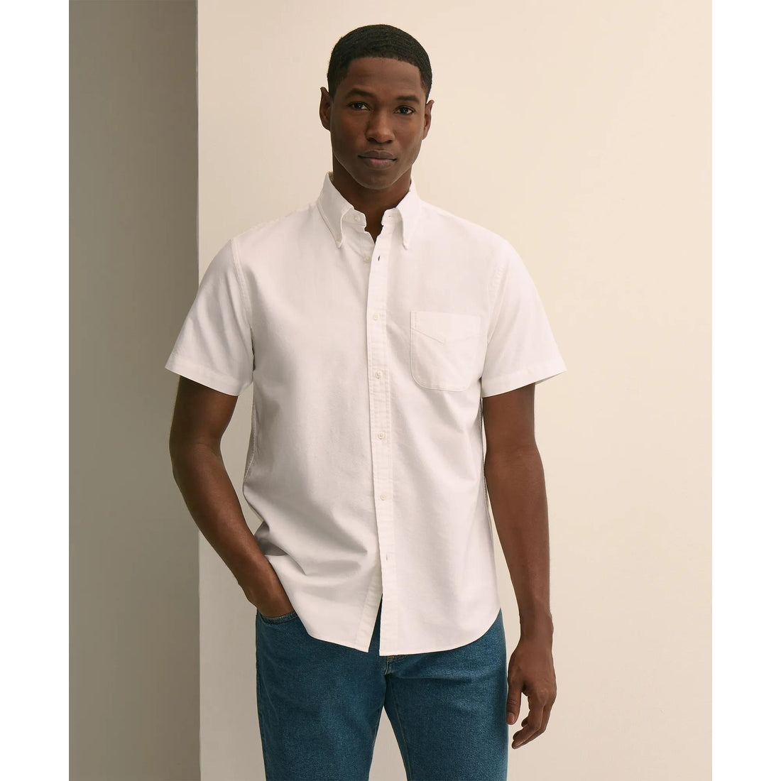 Friday Short-Sleeve Oxford Shirt