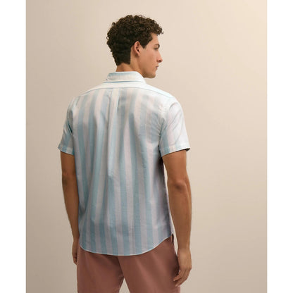 Friday Shirt, Short-Sleeve Oxford Stripe