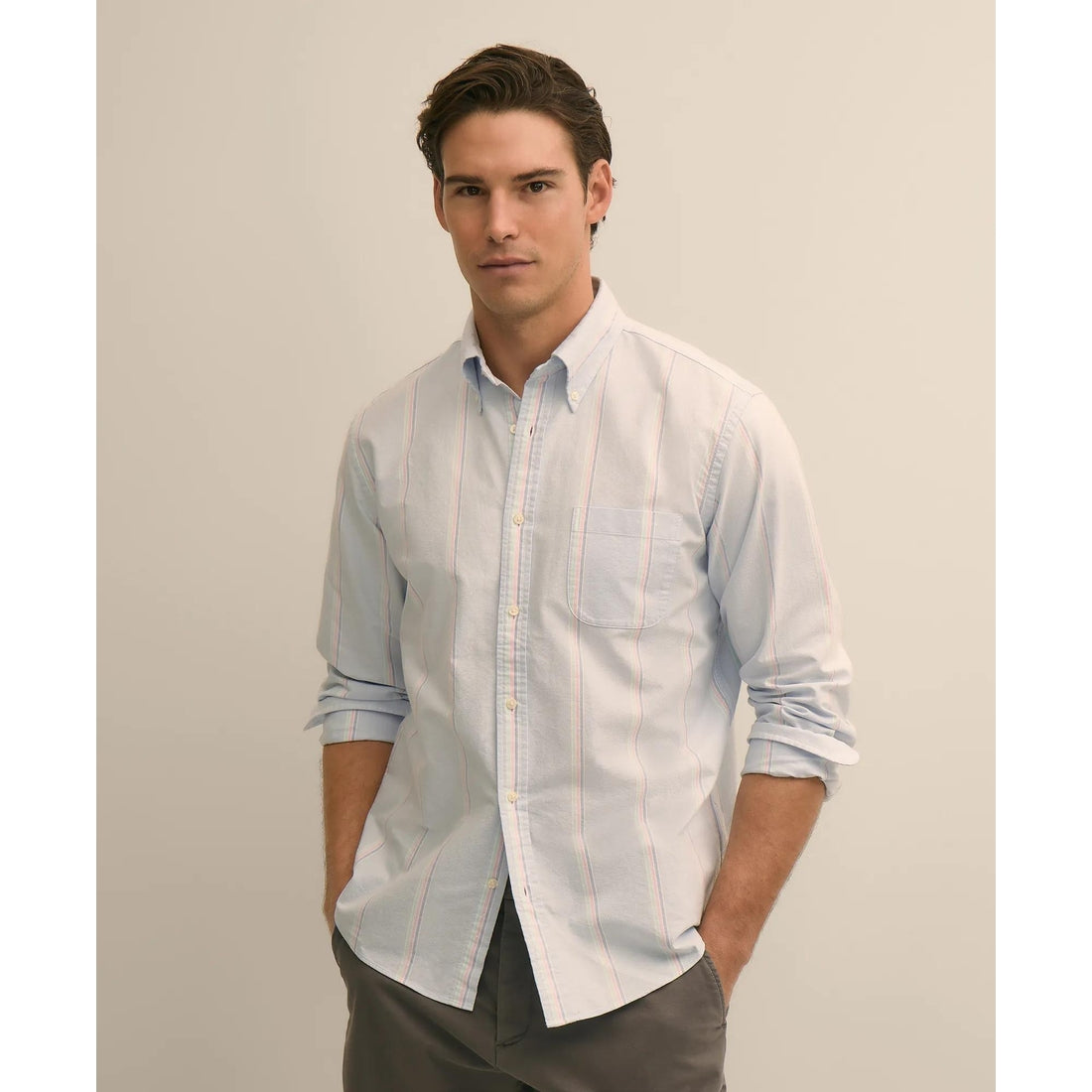Friday Shirt, Oxford Stripe