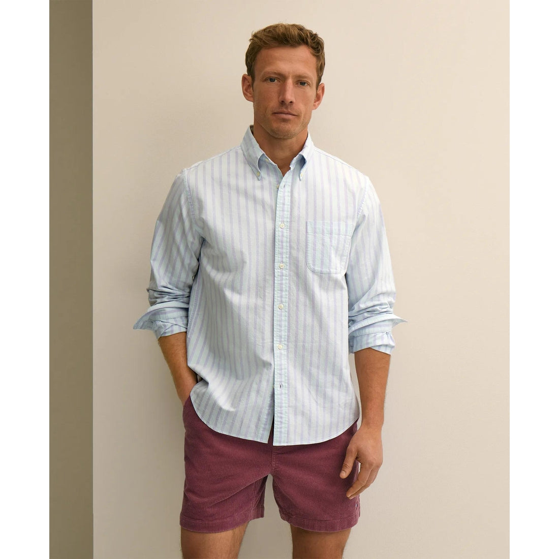 Friday Shirt, Oxford Stripe