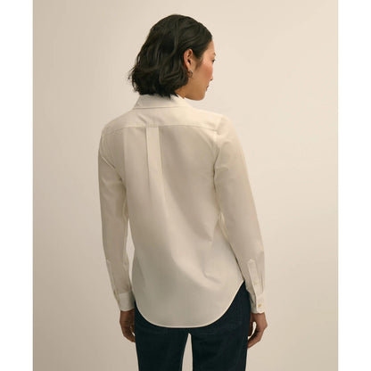 Supima Cotton Gold-Tone Button Shirt