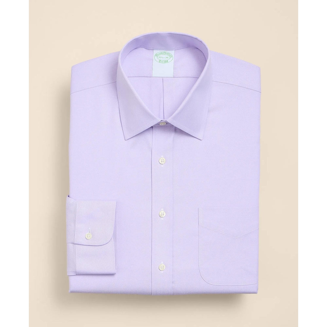 Brooks Brothers Explorer Collection Non-Iron Twill Ainsley Collar, Dress Shirt