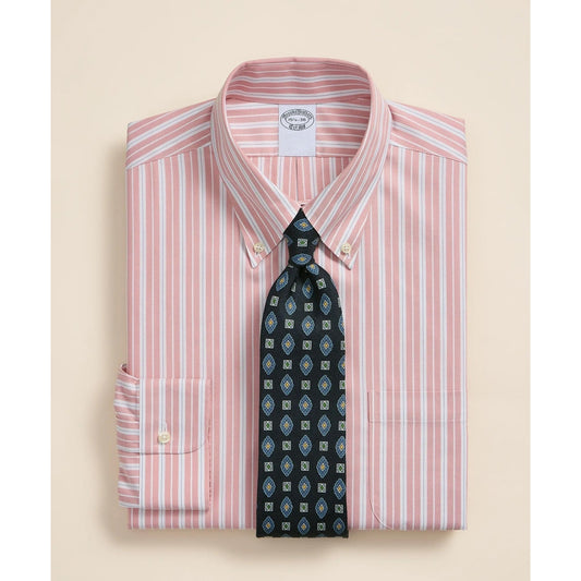 Cotton Non-Iron Oxford Button-Down Collar Dress Shirt