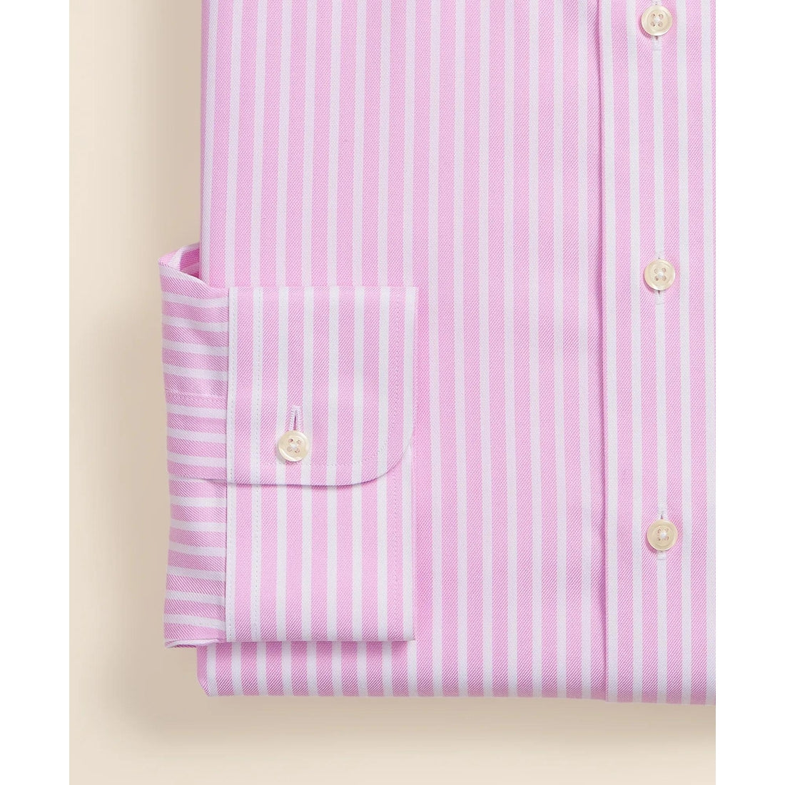 Brooks Brothers Explorer Collection Non-Iron Twill Ainsley Collar, Bengal-Stripe Collar Dress Shirt