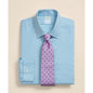 Brooks Brothers Explorer Collection Non-Iron Twill Ainsley Collar, Mini-Check Dress Shirt