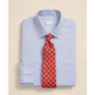 Brooks Brothers Explorer Collection Non-Iron Twill Ainsley Collar, Mini-Check Dress Shirt