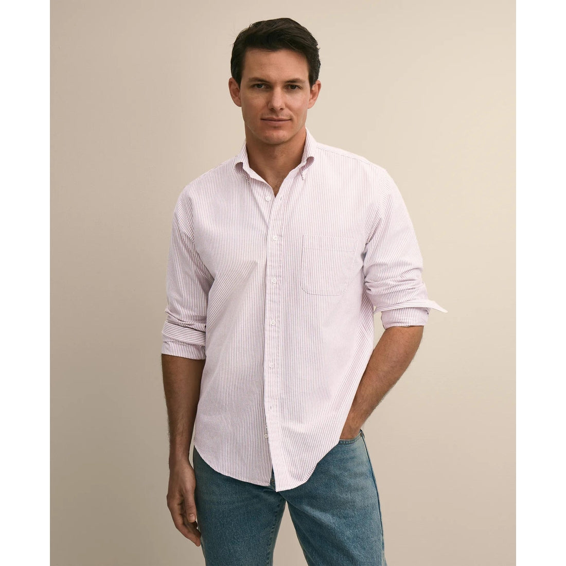 Friday Oxford Shirt, Candy Striped