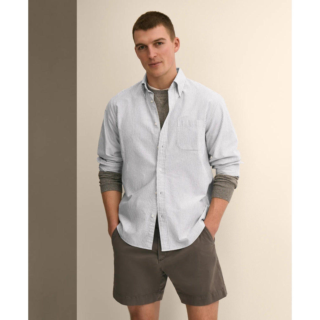 Friday Oxford Shirt, Candy Striped