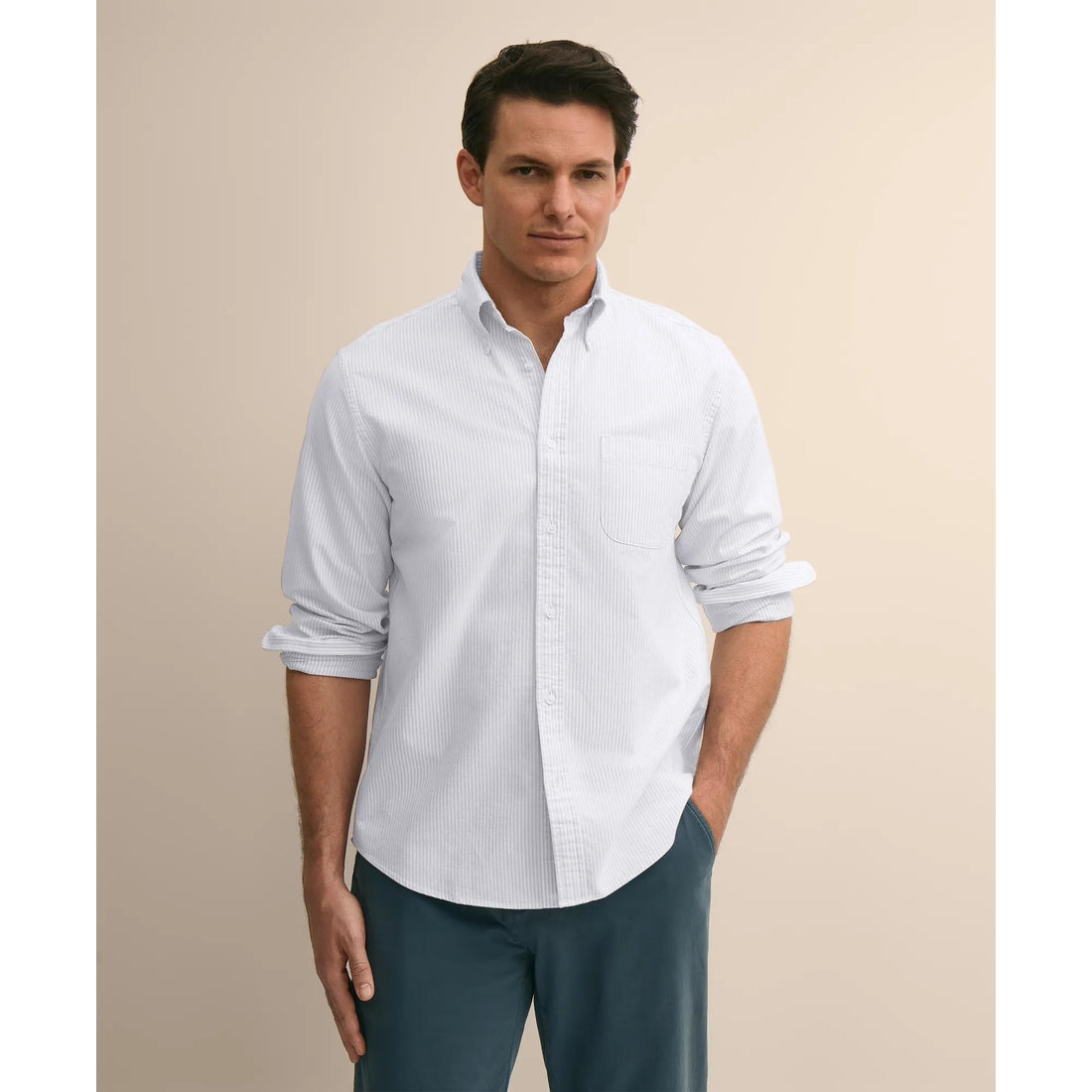 Friday Oxford Shirt, Candy Striped