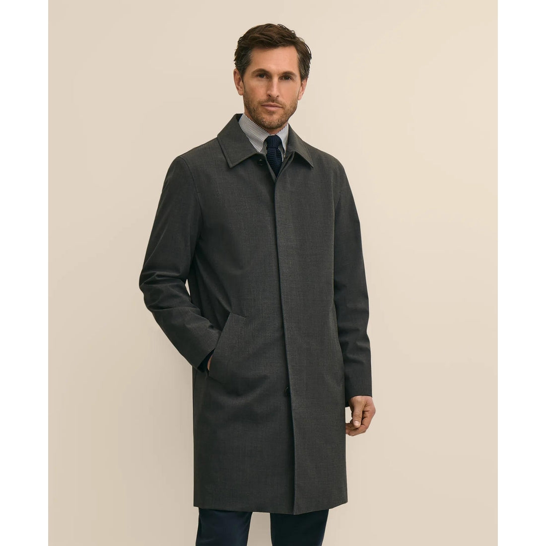 Water Repellent Trench Coat