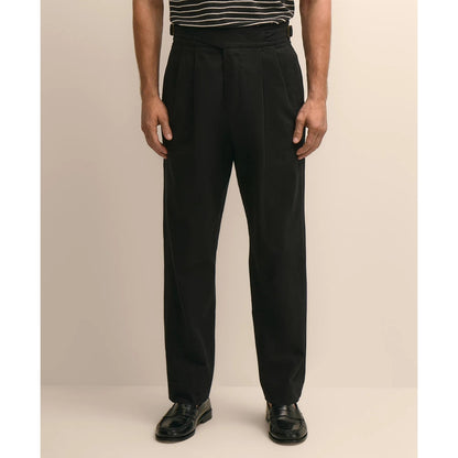 Cotton Herringbone Gurkha Pants