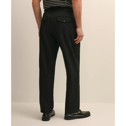 Cotton Herringbone Gurkha Pants