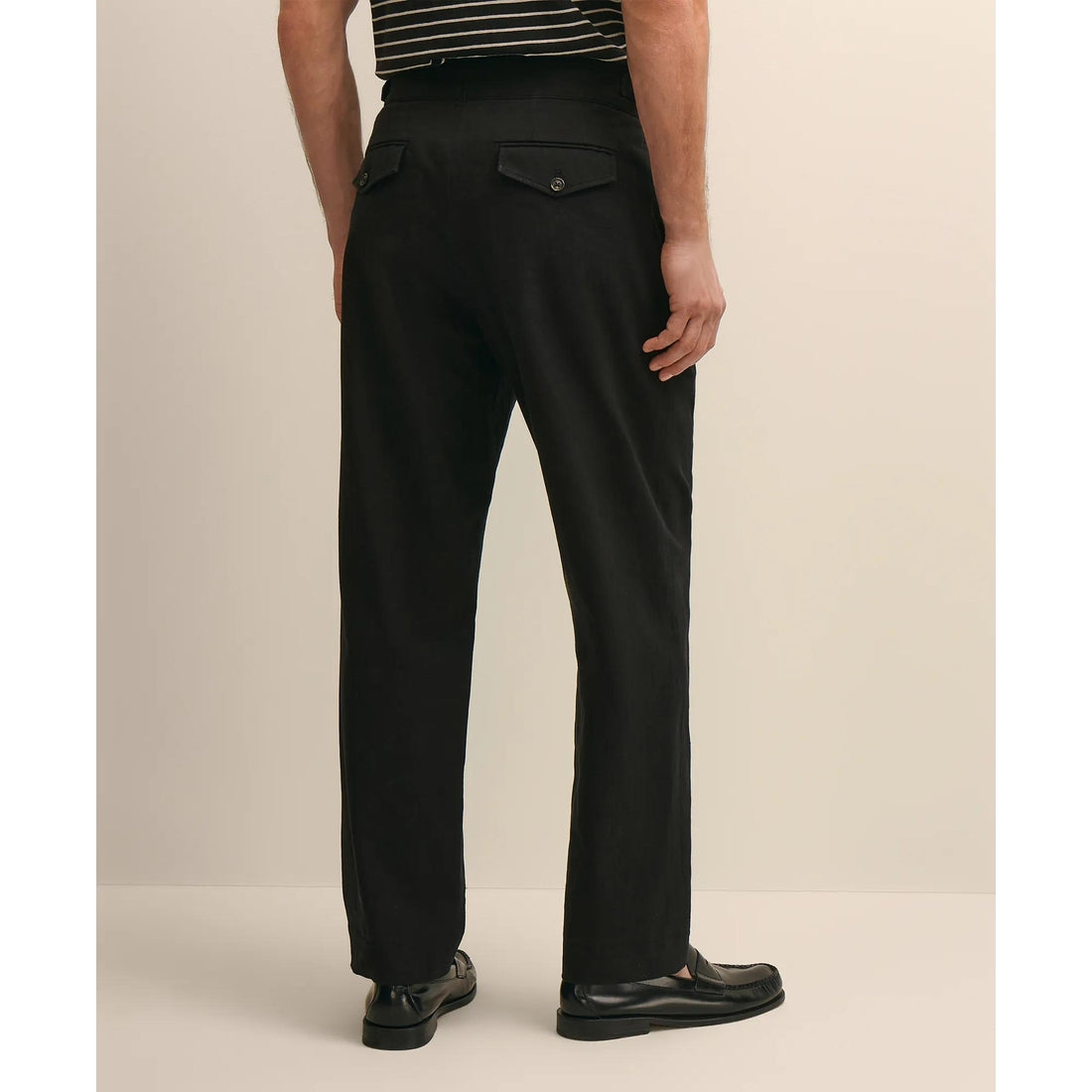 Cotton Herringbone Gurkha Pants