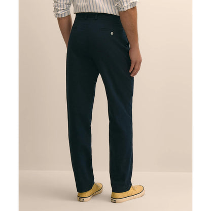 Washed Cotton Seersucker Pants