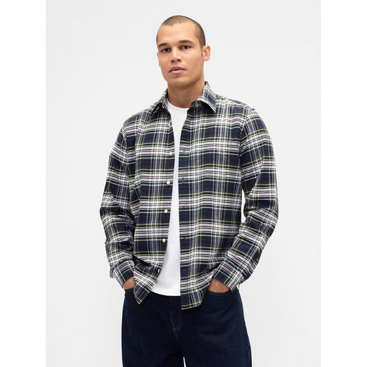 Men's Plaid Oxford Shirt