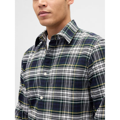Men's Plaid Oxford Shirt