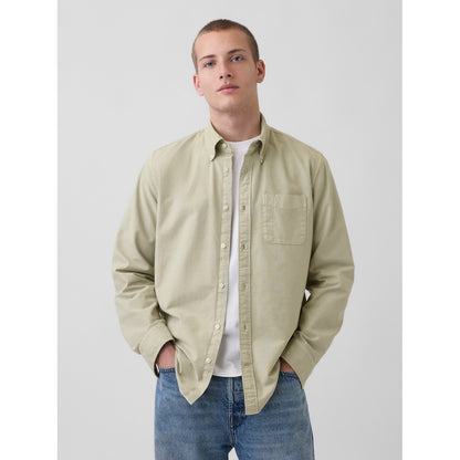 Men's Plaid Oxford Button-Down Shirt