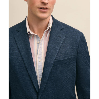 Classic Fit Linen-Cotton Knit Sport Coat