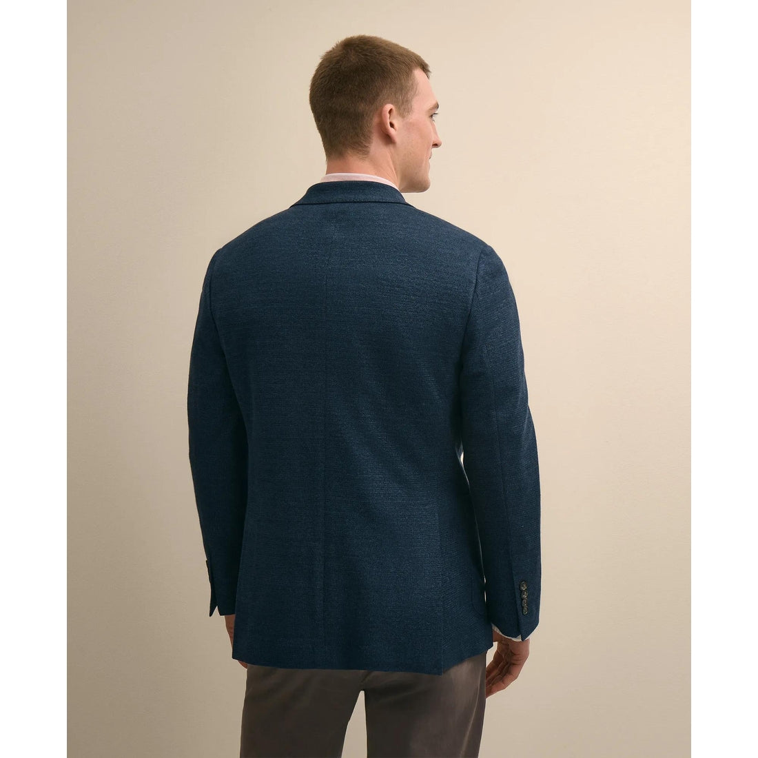 Classic Fit Linen-Cotton Knit Sport Coat