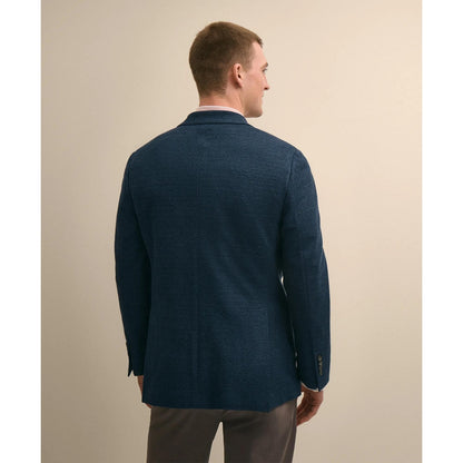 Classic Fit Linen-Cotton Knit Sport Coat