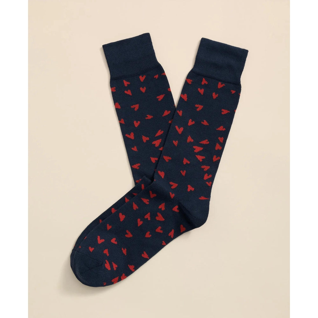 Cotton-Blend Heart Socks