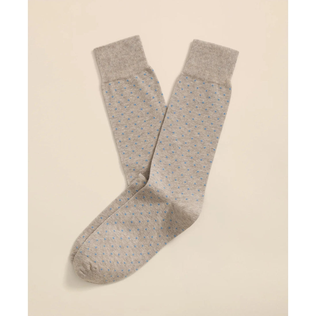 Cotton-Blend Mini-Dot Socks