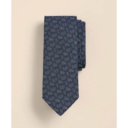 Cotton Mini Paisley Tie