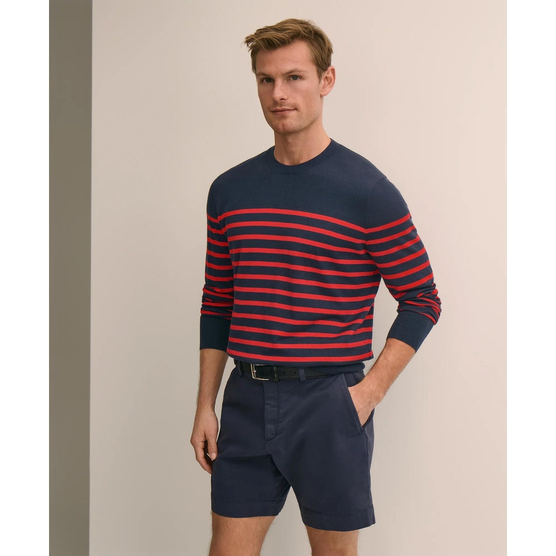 Supima Cotton Mariner Stripe Sweater